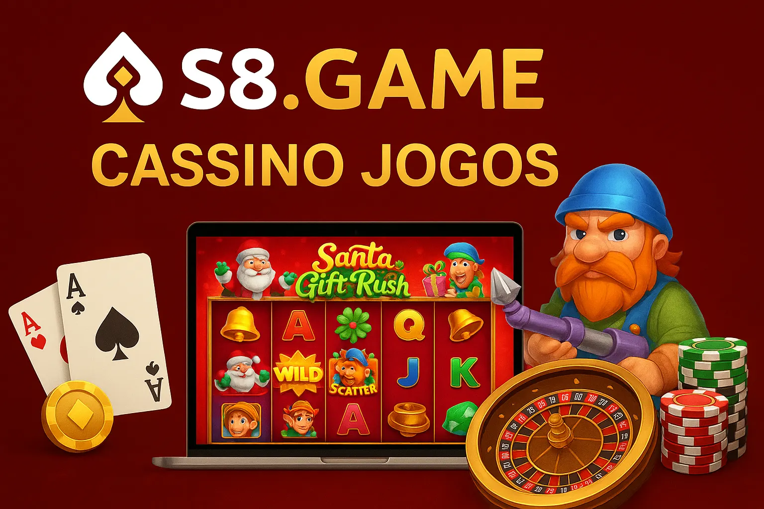 Jogos de cassino online S8GAME