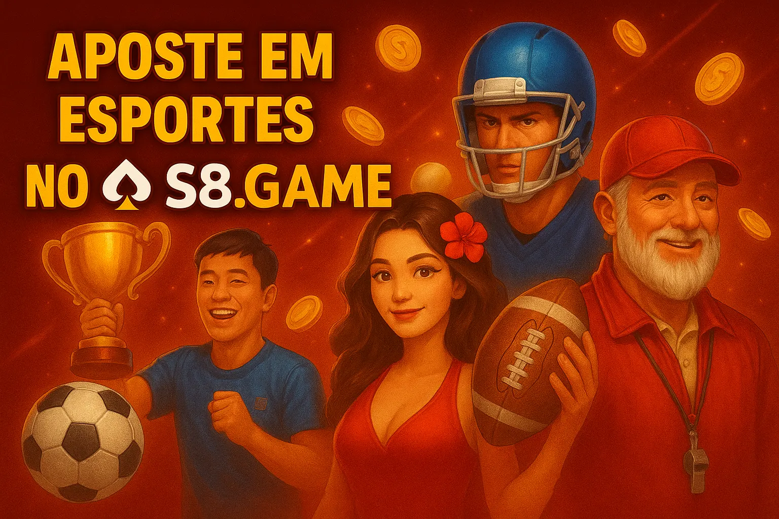 Apostas esportivas no cassino online S8GAME