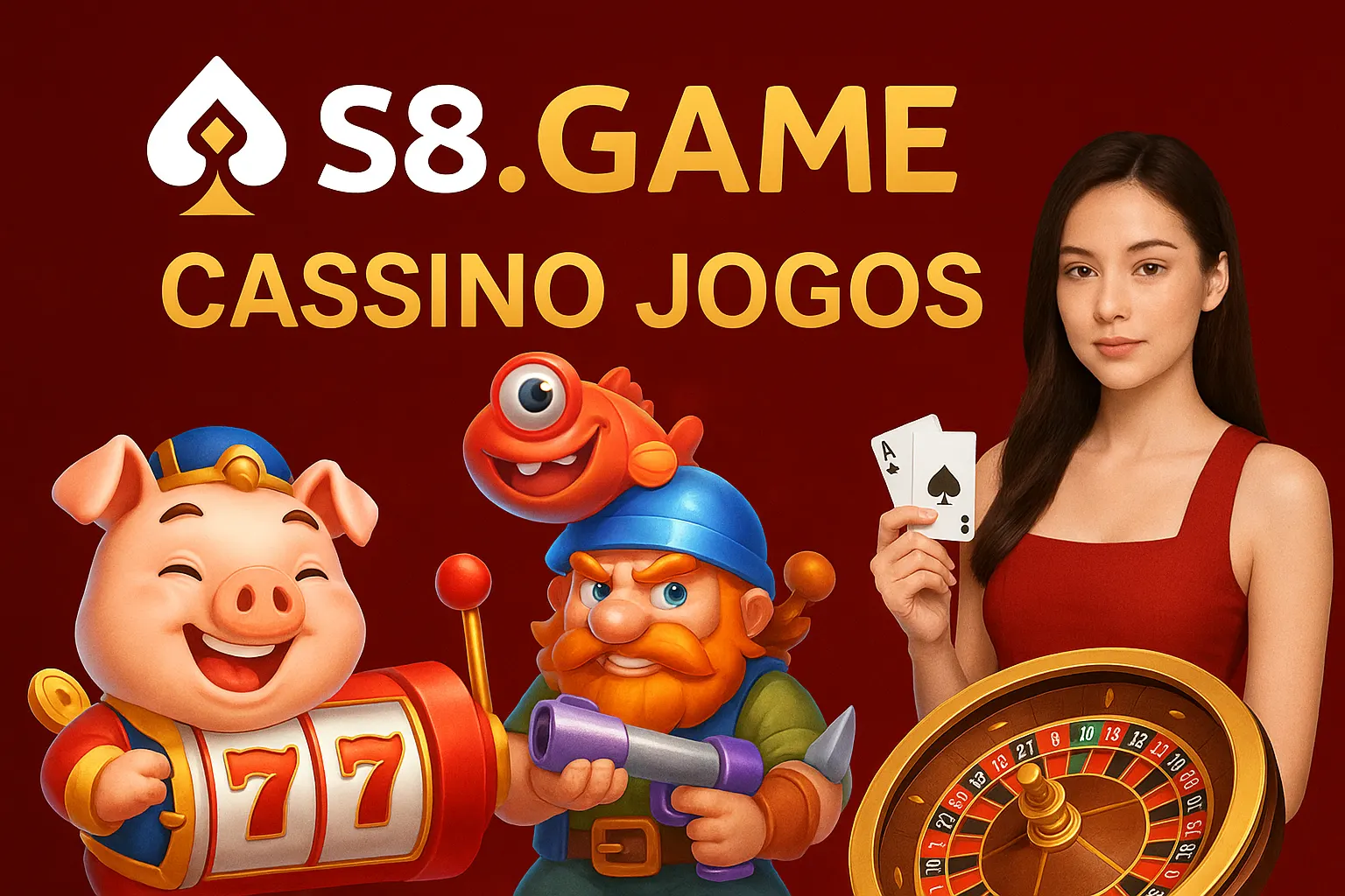 Jogos de cassino online inovadores e emocionantes na S8GAME
