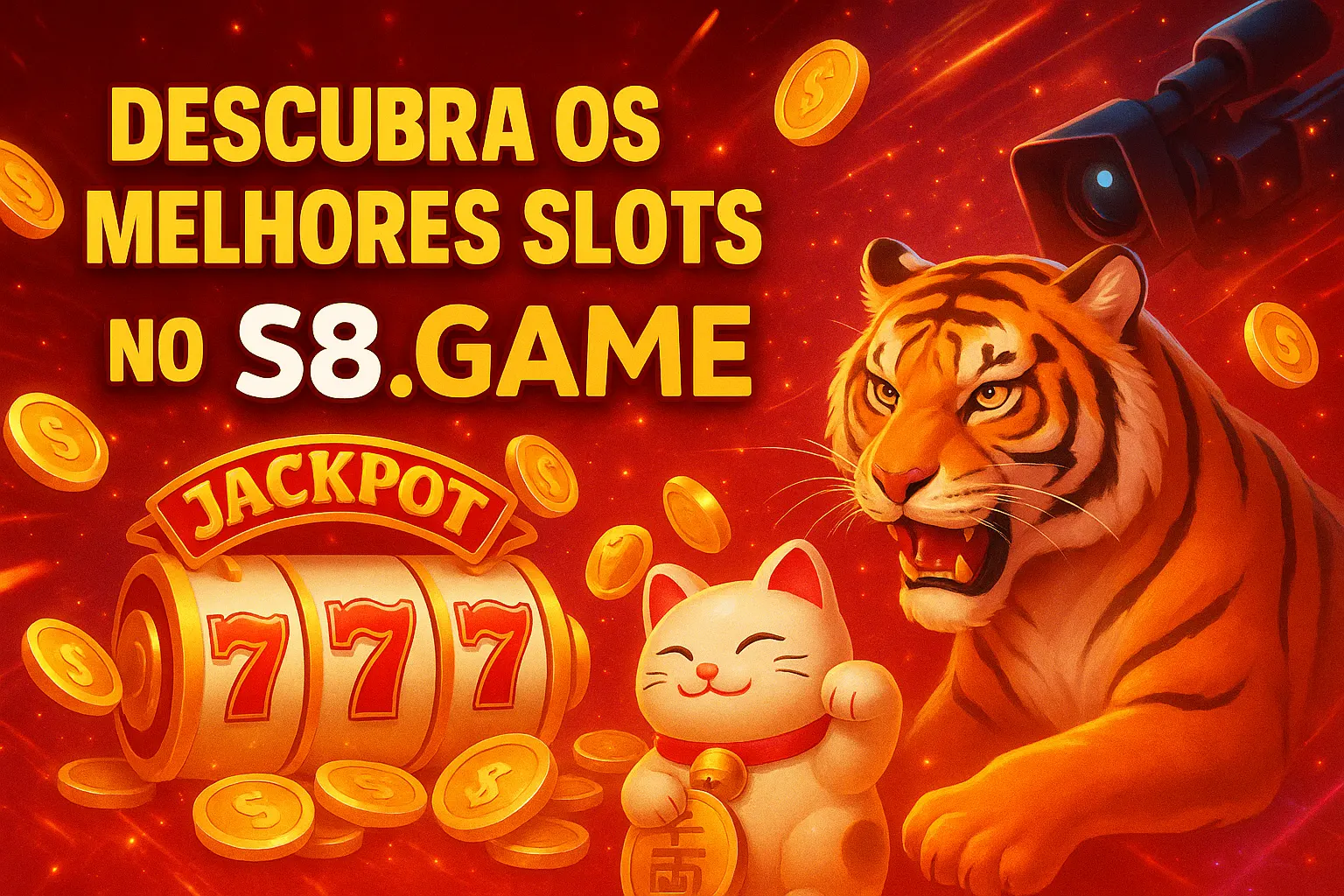 Explore o mundo das slot machines no S8GAME Casino
